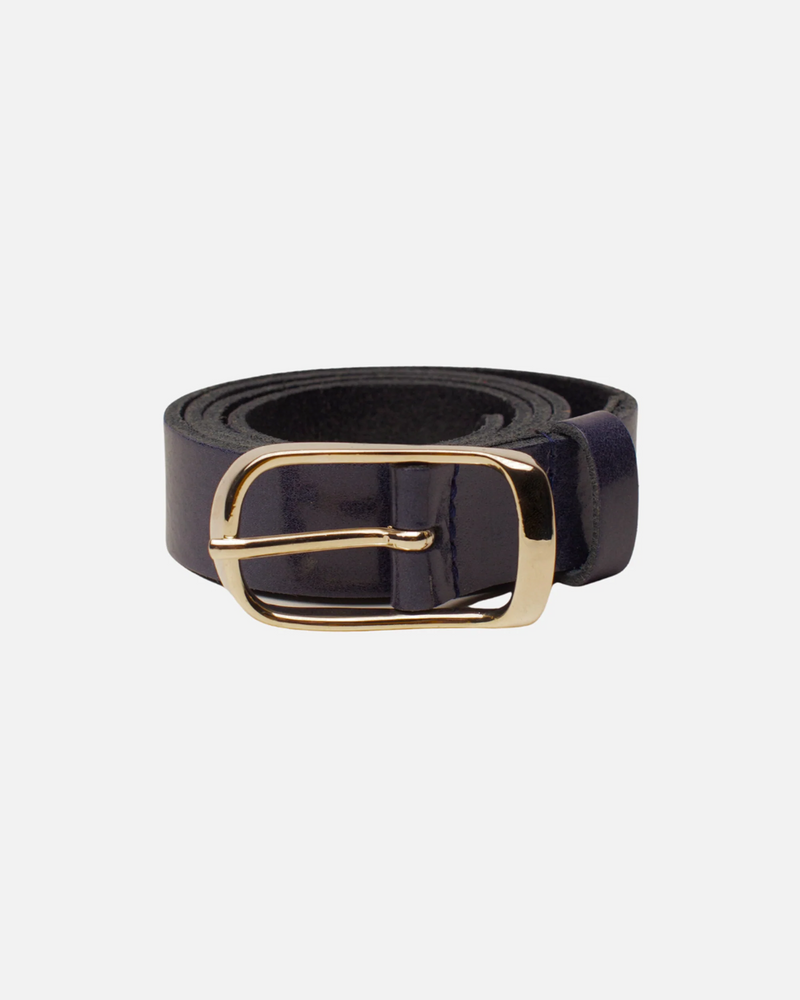 Lasse Classic Skinny Leather Belt