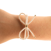 Pearl Bow Bracelet
