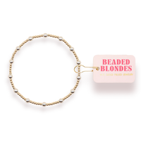 June Bracelet in Gold with Silver Extended