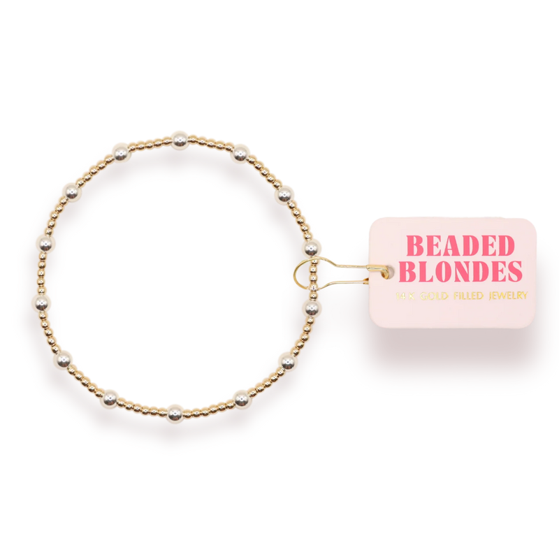 June Bracelet in Gold with Silver Extended