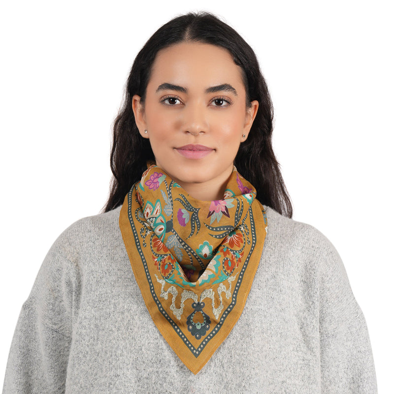 High Noon Floral Bandana