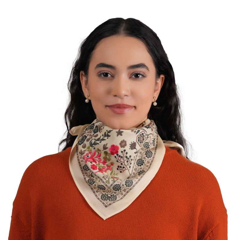 Rodeo Lassie Embroidered Bandana