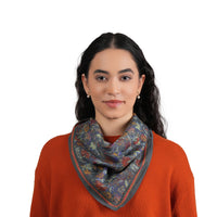 Vineyard Bloom Embroidered Bandana