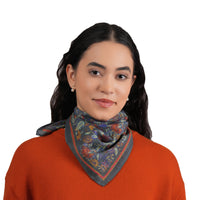 Vineyard Bloom Embroidered Bandana