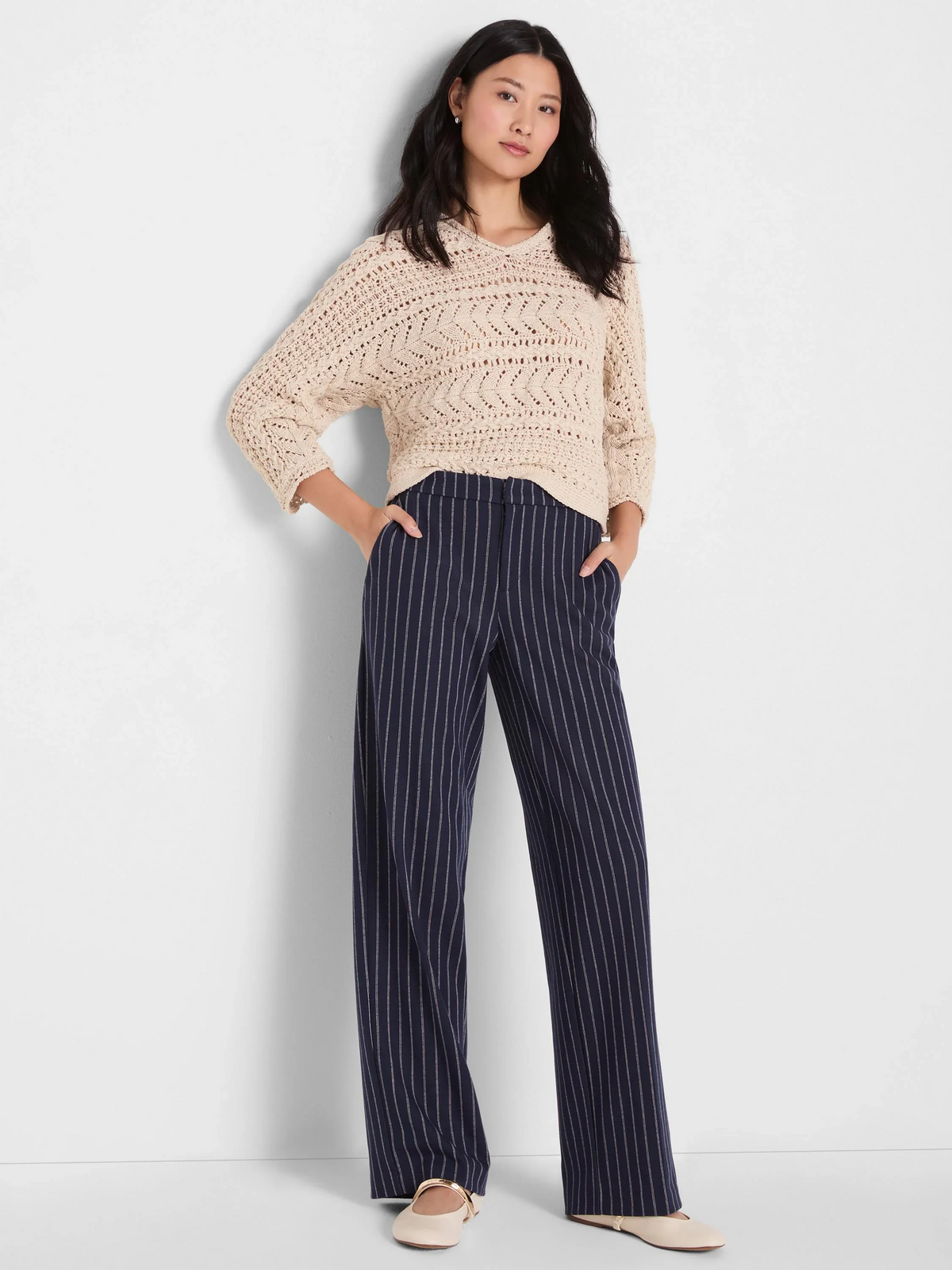 31" Pinstripe Pant