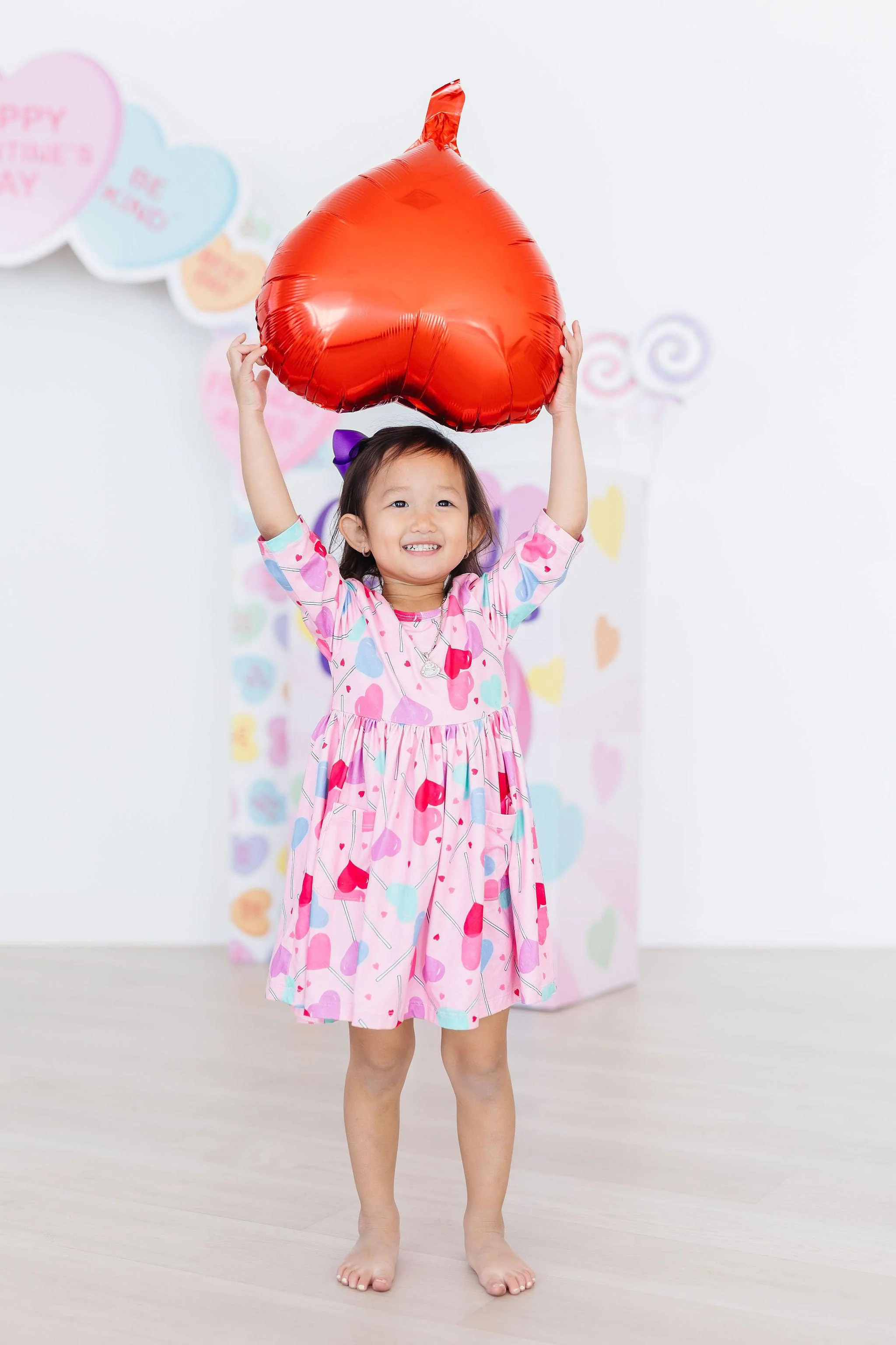 3/4 Sleeve Pocket Twirl Dress