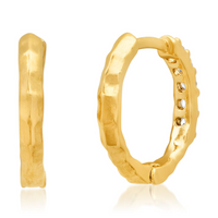 CZ Pave Reversible Huggies