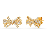 Paved CZ Bow Studs