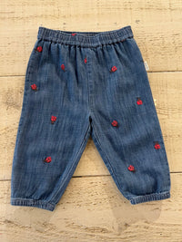Chambray Ladybug Pants
