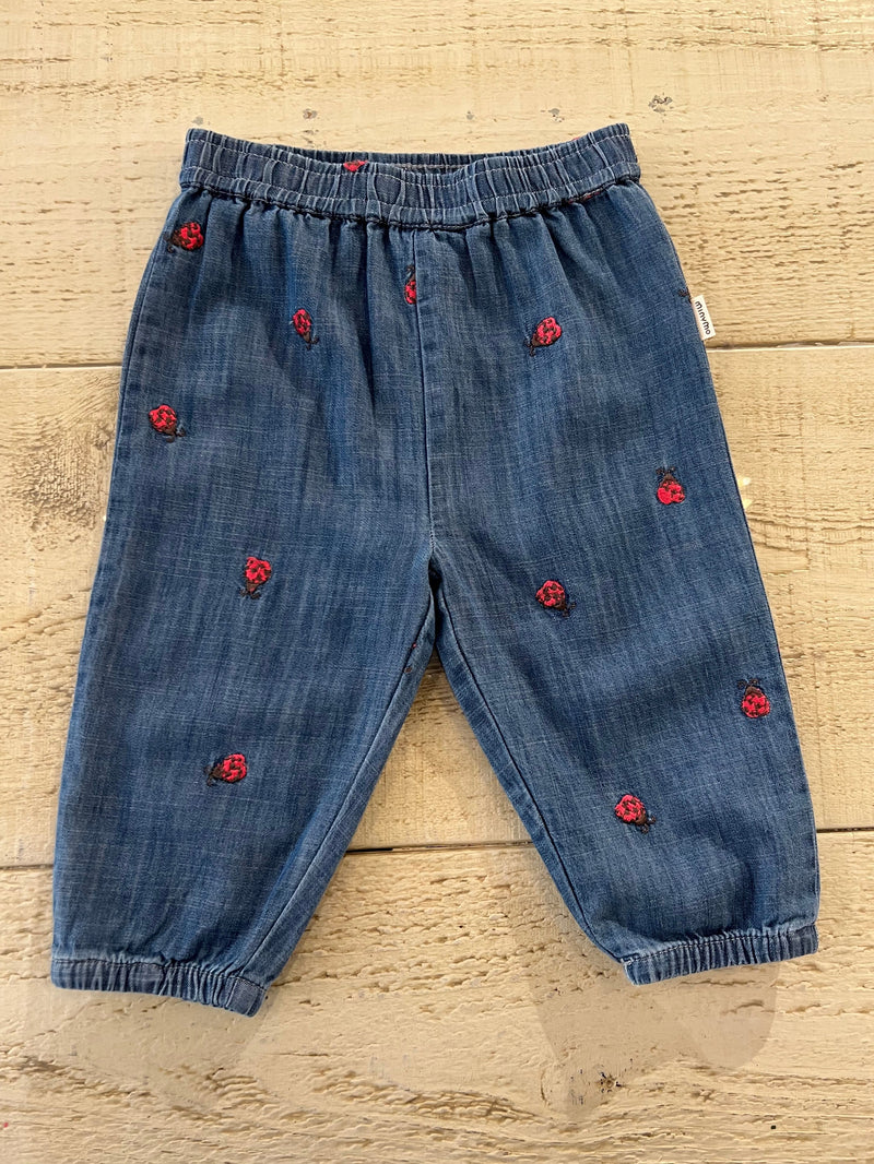 Chambray Ladybug Pants
