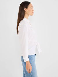 Iconic Tie Front Shirt