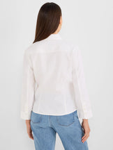 Iconic Tie Front Shirt