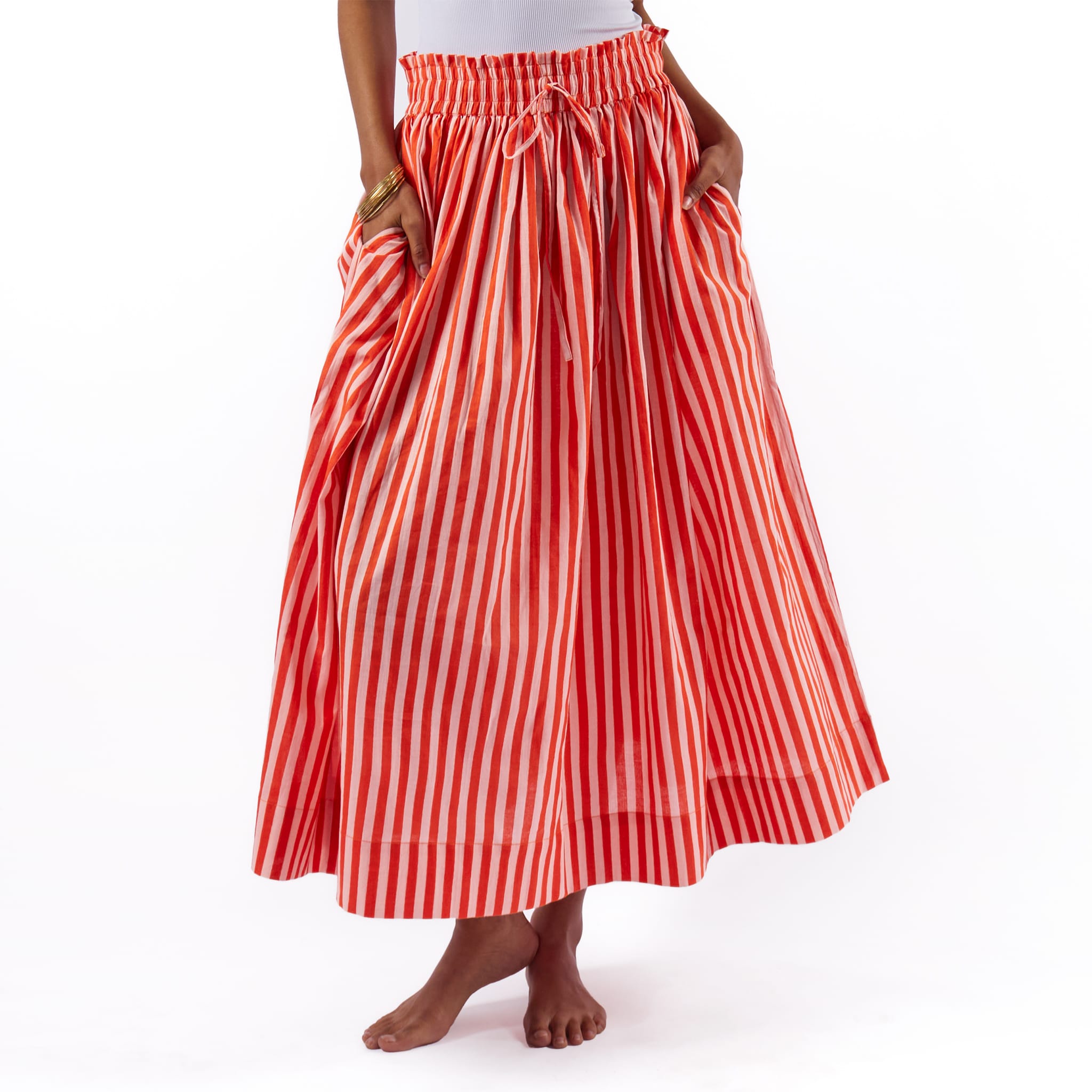 Keaton Stripe Skirt