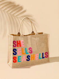 She Sells Seashells Beach Bag