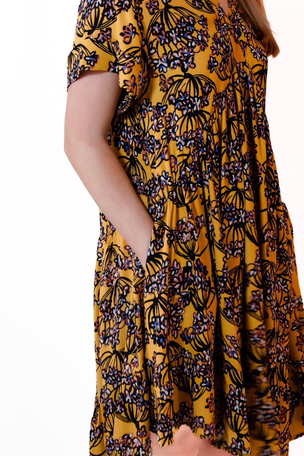 Golden Bouquet Dress