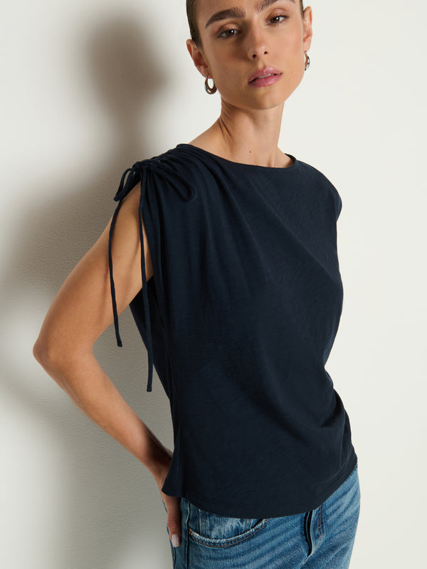 Julie Shoulder Tie Top