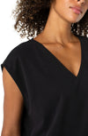 Dolman Sleeve V-Neck Top