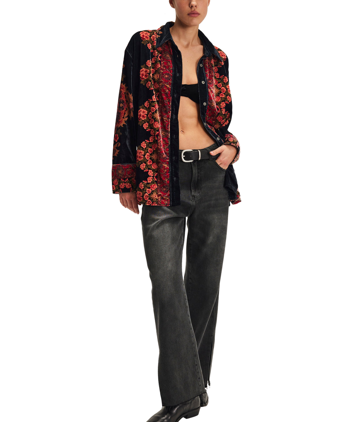 One Night Velvet Top