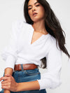 Flora Peasant Tee