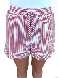 Stripe Weekend Short
