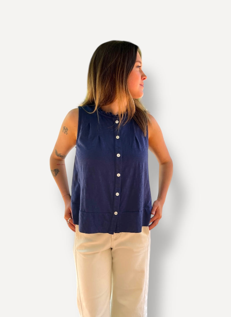 Peplum Hi-Lo Top