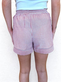 Stripe Weekend Short
