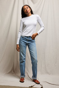 Rowe Poorboy Rib Long Sleeve Crew Tee