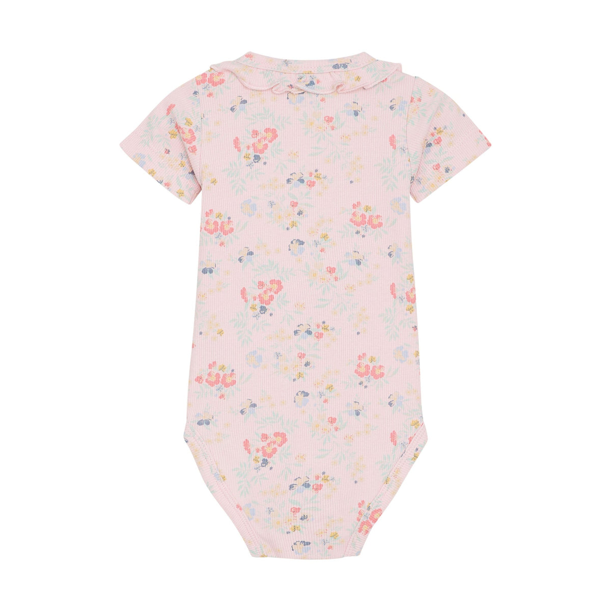 Short Sleeve Ribbed Bodysuit