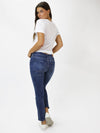 Blaire High Rise Ankle Slim Straight Jeans 28"