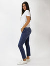 Blaire High Rise Ankle Slim Straight Jeans 28"