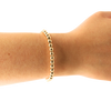 5mm Gold Beaded Bracelet