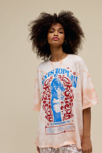 Janis Joplin in Concert OS Tee