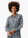 Mosaic Mix Crinkle Top