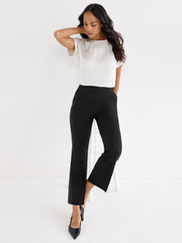 Sleek Stretch Plaza Demi Boot Pant 28"