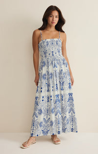 Nadine Palm Maxi Dress