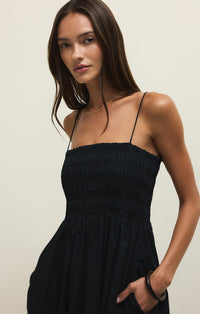 Cornelia Poplin Midi Dress