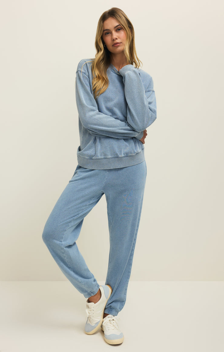 Downtown Knit Denim Jogger