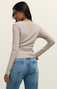 Second Skin Crew Long Sleeve Top