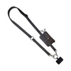 Brushed Vegan Leather Clip & Go Strap with Pouch