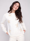 Star Jacquard Lurex Sweater