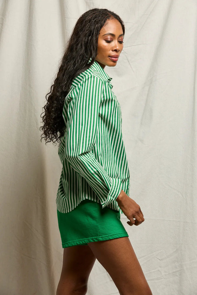 Gisele Long Sleeve Woven Button Up