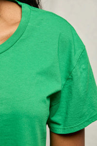 Harley Cotton Short Sleeve Boxy Crew Tee