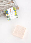 Green & Blue Floral Square Soap