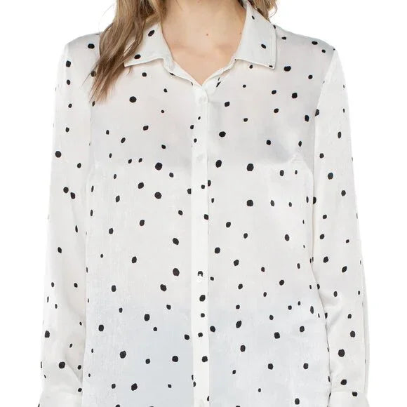 Flap Pocket Button Front