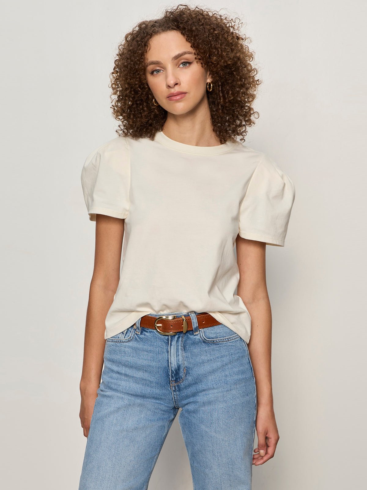 Pleated Tee