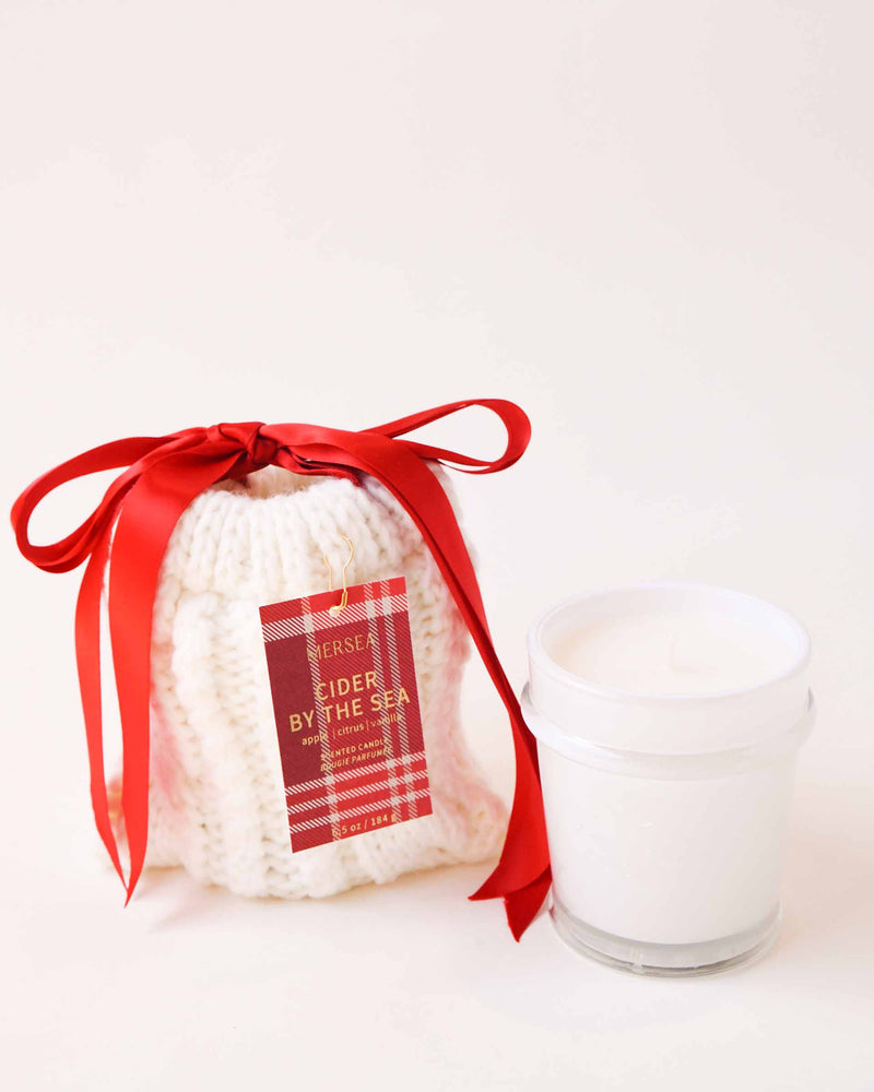 Mersea Holiday Bagged Candle