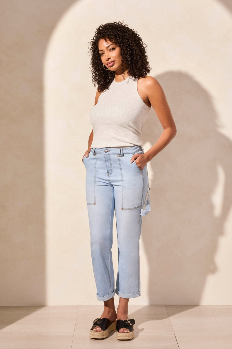 Audrey Girlfriend Straight Carpenter Jeans