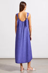 Crinkled Cotton Gauze Dress