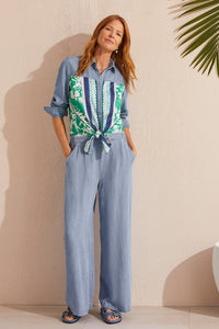 Flowy Pull-On Wide Leg Pant