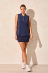 Performance UPF 50+ Sleeveless Polo Top